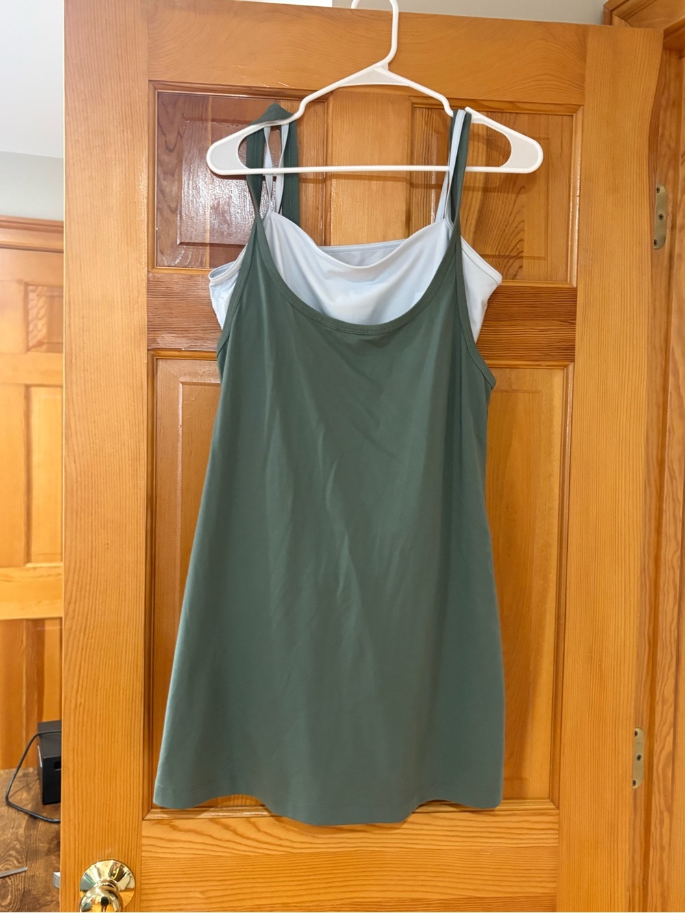 Abercrombie & Fitch Olive Green Athletic Dress